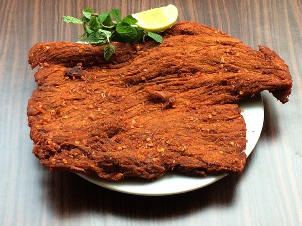 Thịt dê cháy tỏi đặc sản Ninh Bình
